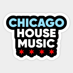 Chicago House Music Sticker